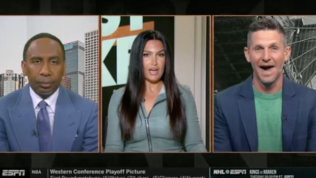 Stephen A. Smith, Molly Qerim, Dan Orlovsky