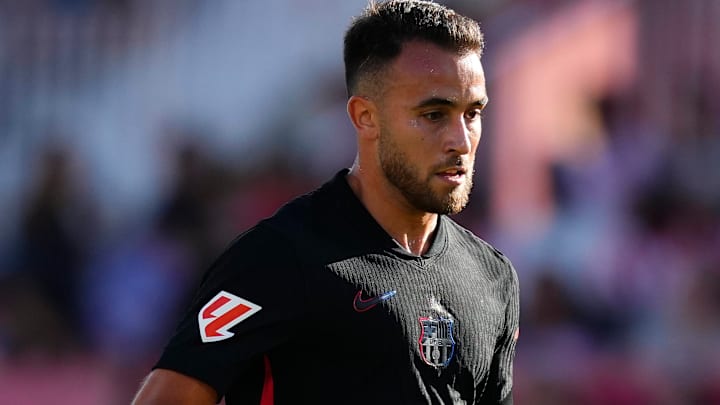 Eric García was sent off against Monaco in the 10th minute.