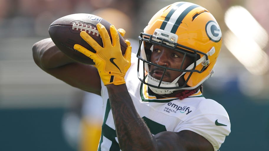 Savion Williams, at 6' 4" and 220 pounds, could give Packers coach Matt LaFleur a unique talent who can line up all over multiple formations.  | Sarah Kloepping/USA TODAY NETWORK-Wisconsin / USA TODAY NETWORK via Imagn Images