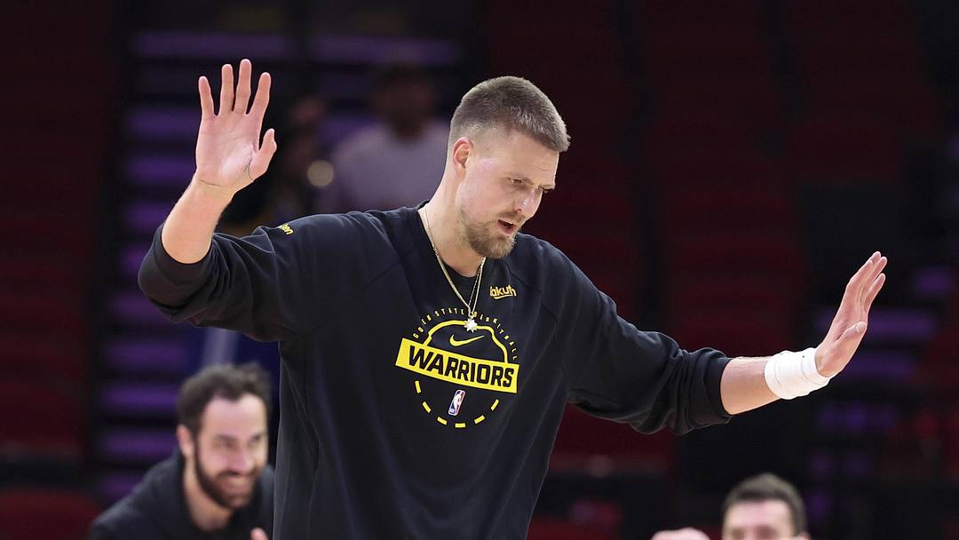 The Warriors could move on from Kristaps Porzingis this offseason The Warriors could move on from Kristaps Porzingis this offseason