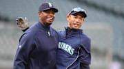 Ken Griffey Jr. y Ichiro Suzuki fueron compañeros en los Marineros de Seattle de la MLB