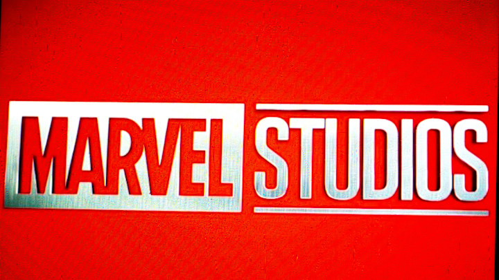 In this photo illustration, the Marvel Studios logo is seen...