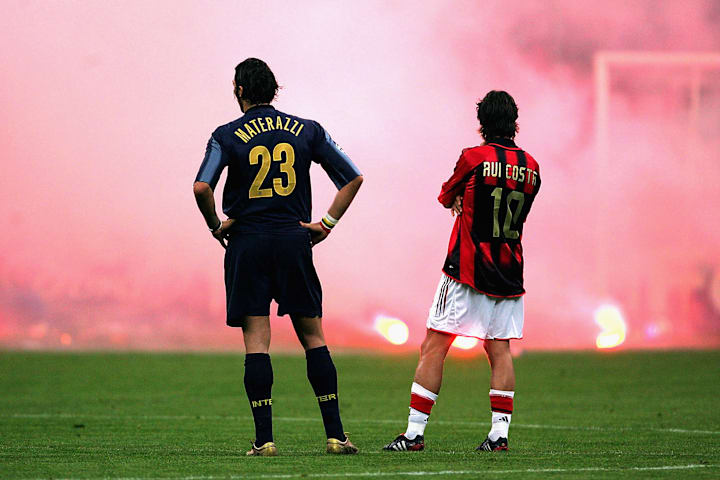 Marco Materazzi, Rui Costa