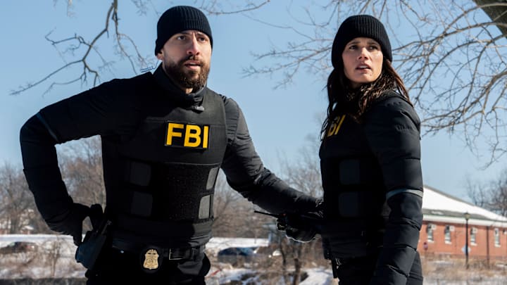 “3 Up, 3 Down” – FBI. Pictured (L-R): Zeeko Zaki as Special Agent Omar Adom ‘OA’ Zidan and Missy Peregrym as Special Agent Maggie Bell. 