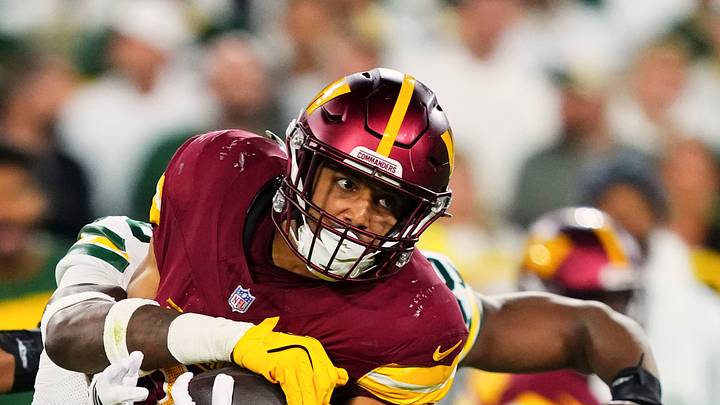 Washington Commanders running back Austin Ekeler