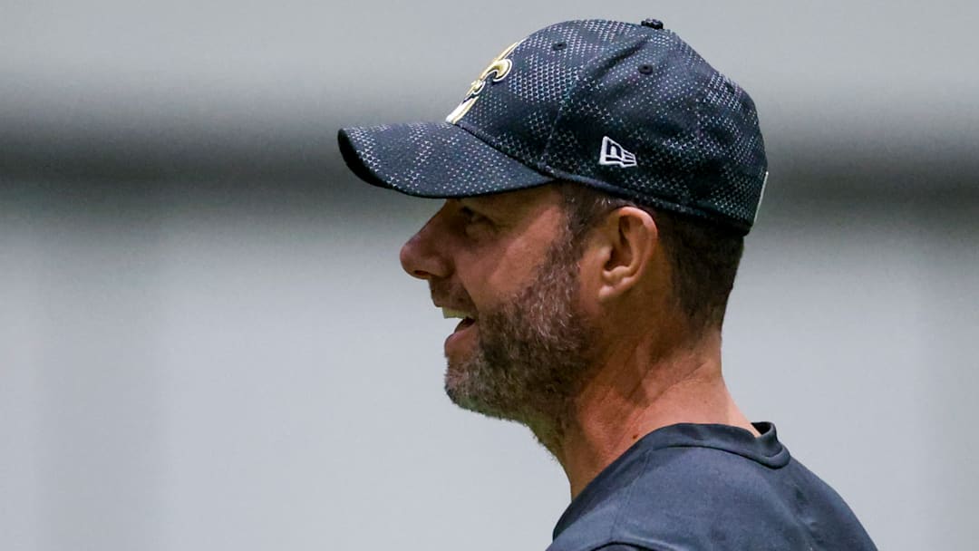 Saints defensive coordinator Brandon Staley rookie minicamp