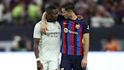 David Alaba y Robert Lewandowski
