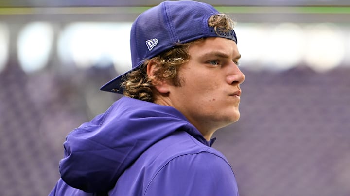 Minnesota Vikings QB J.J. McCarthy