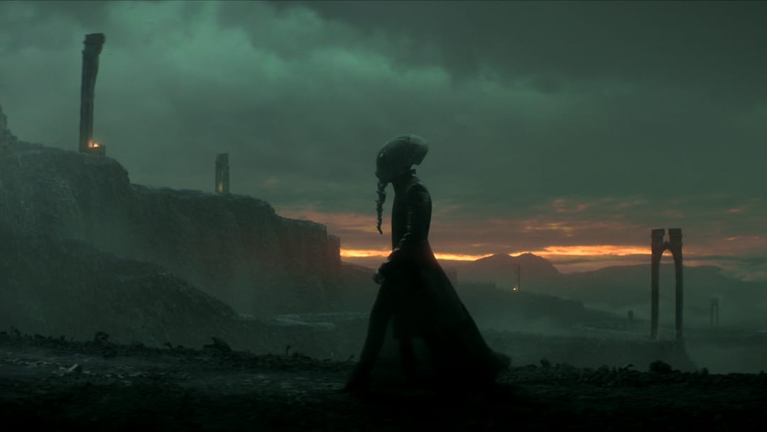 Dream walks into Hell in the second episode of the second season of The Sandman