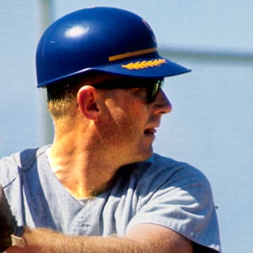 Seattle Pilots third baseman Rich Rollins at-bat during the 1969 season. 