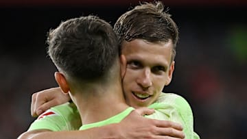 Dani Olmo a marqué le dernier but de l'année en Liga.