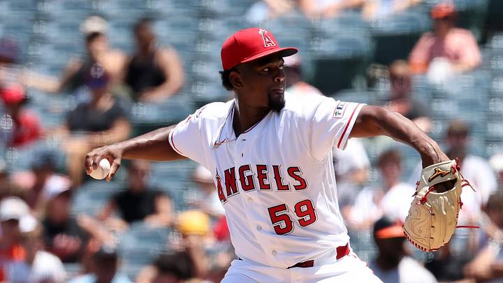 Los Angeles Angels pitcher Jose Soriano.
