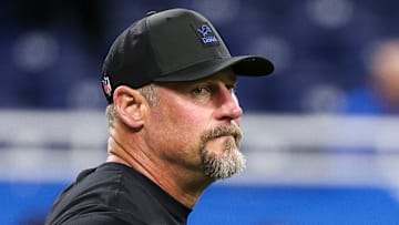 Detroit Lions head coach Dan Campbell