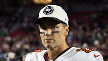 Tampa Bay Buccaneers quarterback Tom Brady against the Arizona Cardinals.