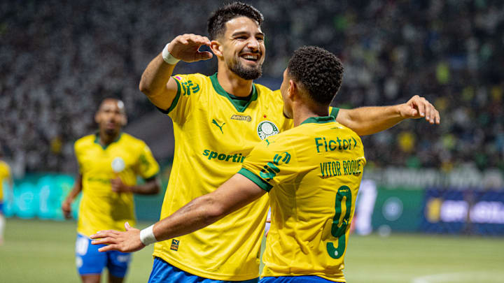 Flaco e Vitor Roque estão em grande forma no Palmeiras Flaco e Vitor Roque estão em grande forma no Palmeiras