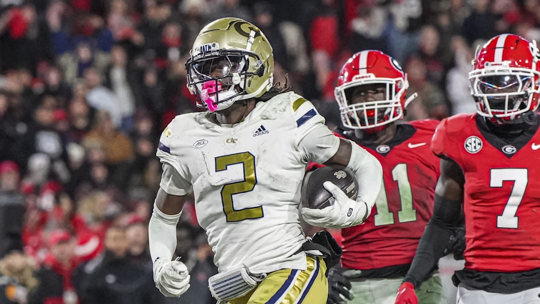 Georgia Tech Yellow Jackets wide receiver Eric Singleton Jr. (2)