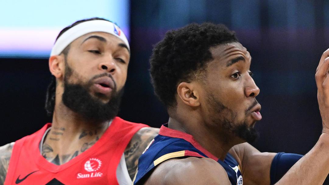 Brandon Ingram, Toronto Raptors and Donovan Mitchell, Cleveland Cavaliers