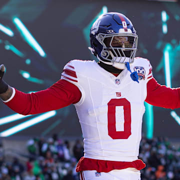 New York Giants linebacker Brian Burns's 2025 cap hit was adjusted to give the team more room.    