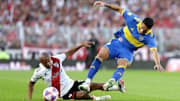 Une bagarre a éclaté entre les joueurs de River Plate et de Boca Juniors.