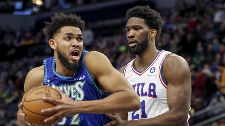 Philadelphia 76ers, Karl-Anthony Towns, Joel Embiid