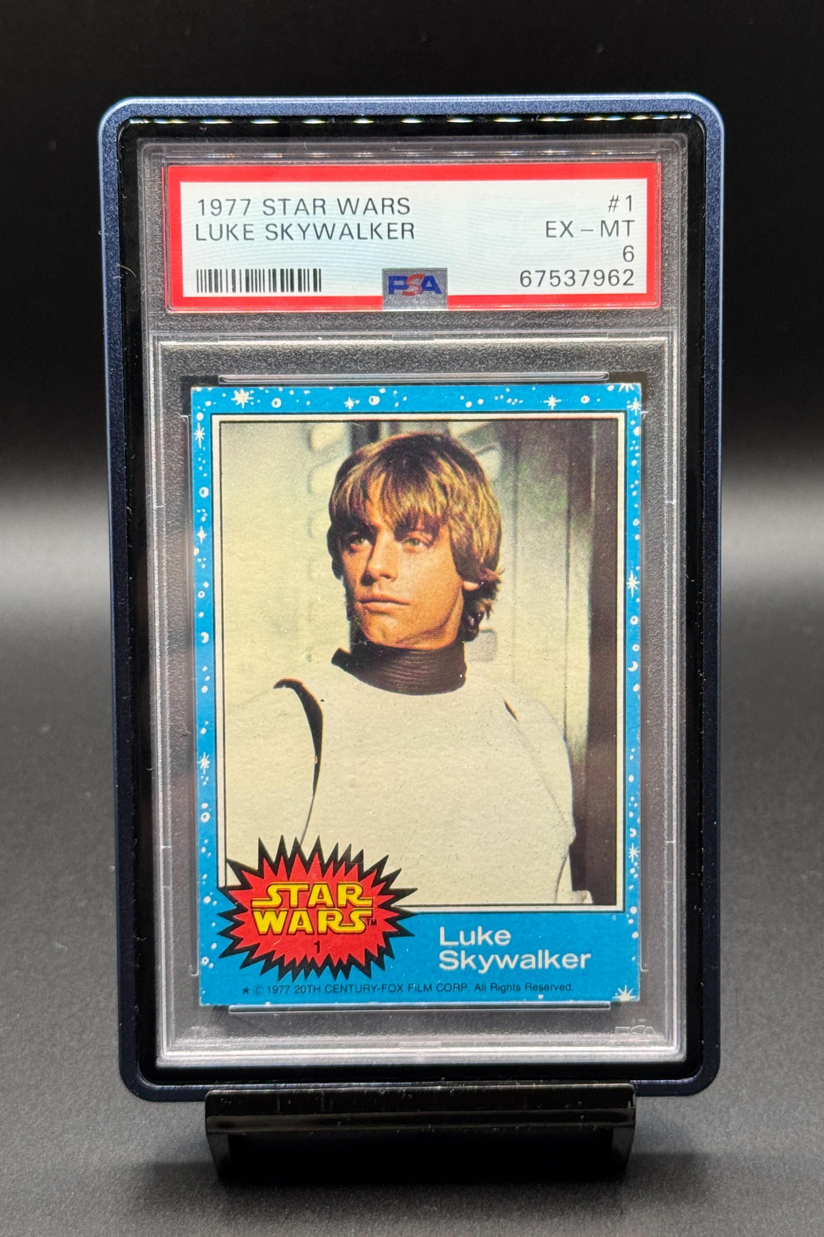 1977 Topps Luke Skywalker PSA 10 Shatters Record at $687,500