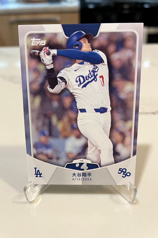 Topps Shohei Ohtani 50/50 set reveal