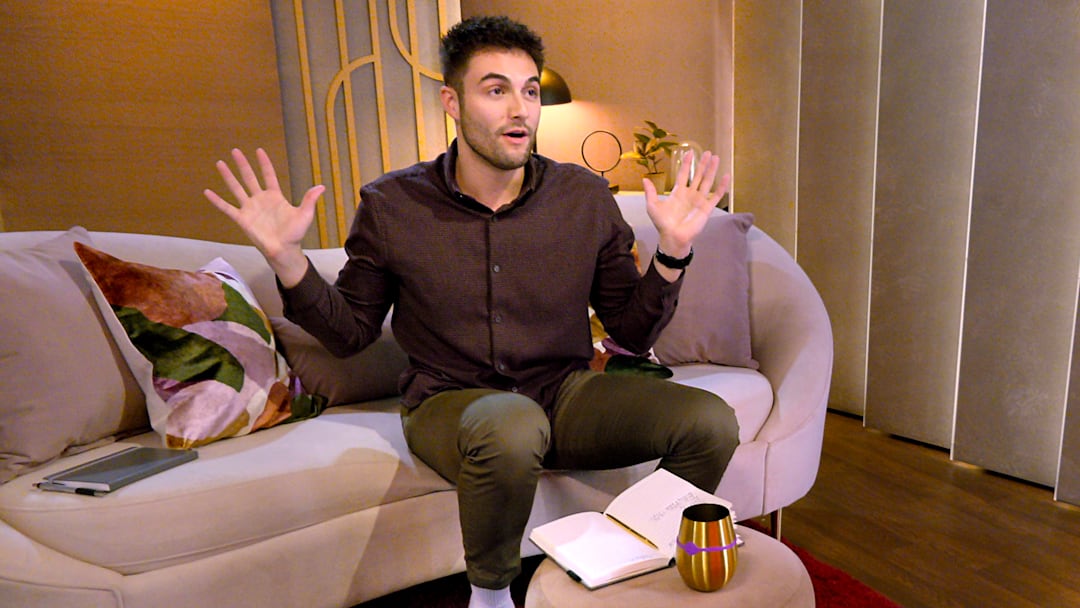 Love Is Blind. Joe Ferrucci in episode 902 of Love Is Blind. Cr. Courtesy of Netflix © 2025 Love Is Blind. Joe Ferrucci in episode 902 of Love Is Blind. Cr. Courtesy of Netflix © 2025