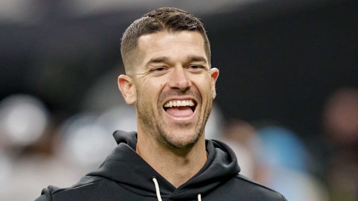 Carolina Panthers head coach Dave Canales
