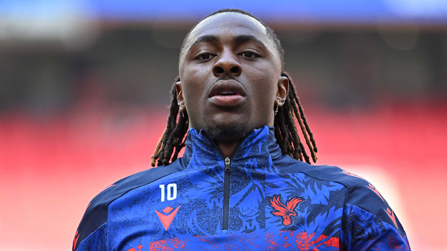 Eberechi Eze has been heavily linked with an exit this summer. | Vince Mignott/MB Media/Getty Images