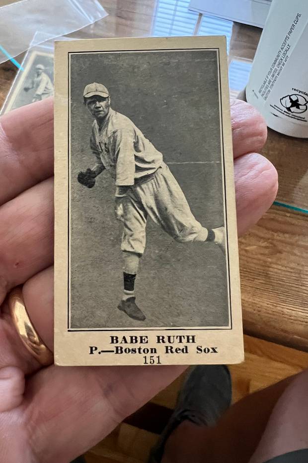 Discovering an $813k Babe Ruth Card at a Yard Sale - What It’s Like to ...