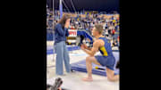U.S. Olympic and Michigan gymnast Juda proposes after winning NCAA title with the Wolverines