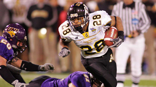 Appalachian State Mountaineers running back Kevin Richardson