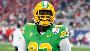 Oregon Ducks defensive lineman My'Keil Gardner (93) is transferring to Arizona State.