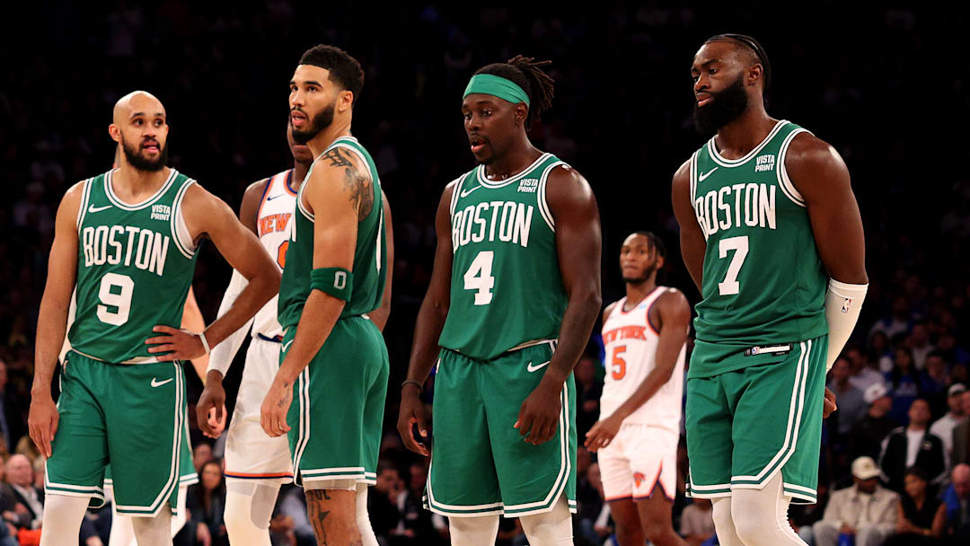Boston Celtics, Jrue Holiday, Jaylen Brown, Celtics injury report, Orlando Magic, Game 4