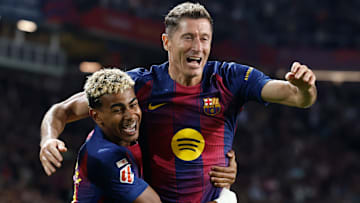 Robert Lewandowski a offert la victoire au FC Barcelone ce dimanche.