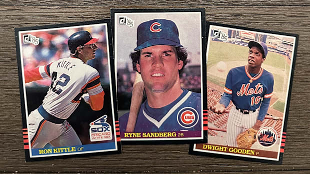 1985 Donruss box bottom cards