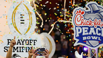 College Football Playoff Semifinal at the Chick-fil-A Peach Bowl - LSU v Oklahoma