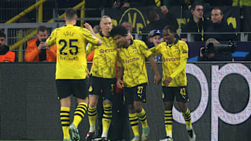Karim Adeyemi scored to help Borussia Dortmund earn a draw against PSG