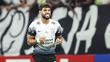 Yuri Alberto fez o único gol no primeiro jogo da final do Paulistão deste ano
