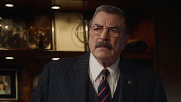 “Life Sentence” – The Reagans’ professional lives converge when an allegation of jury tampering against Erin intertwines with Danny and Baez’s homicide case and Eddie’s bond to a child murder witness; Frank clashes with his friend and confidant Archbishop Kearns over the death penalty; and when Jamie’s car is stolen, he joins forces with his nephew, Joe Hill, to recover it. Stacy Keach, Peter Hermann and Will Hochman guest star on the 14th season, part two premiere of BLUE BLOODS, Friday, Oct.