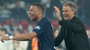 Kylian Mbappé et Luis Enrique, PSG 2023-2024