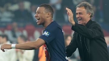 Kylian Mbappé et Luis Enrique, PSG 2023-2024
