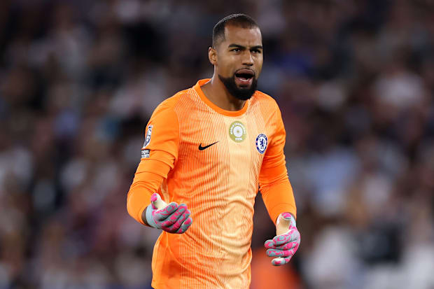 Chelsea goalkeeper Robert Sánchez