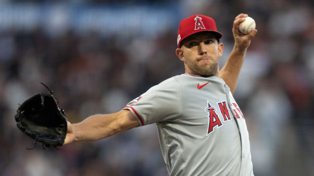 Los Angeles Angels pitcher Tyler Anderson