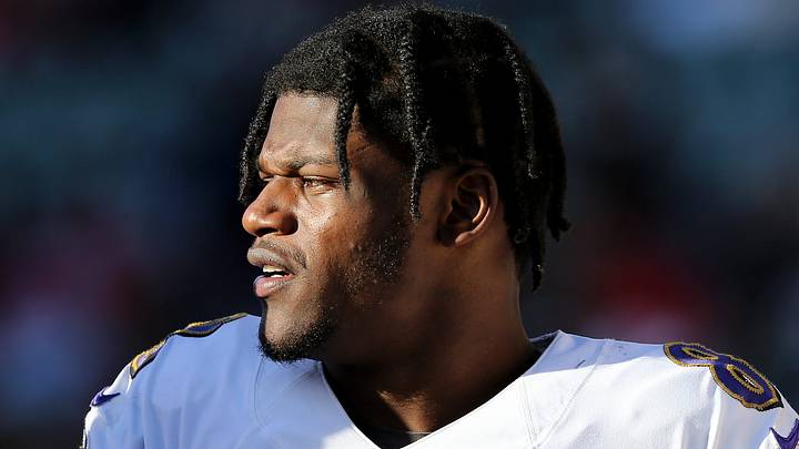 Baltimore Ravens quarterback Lamar Jackson