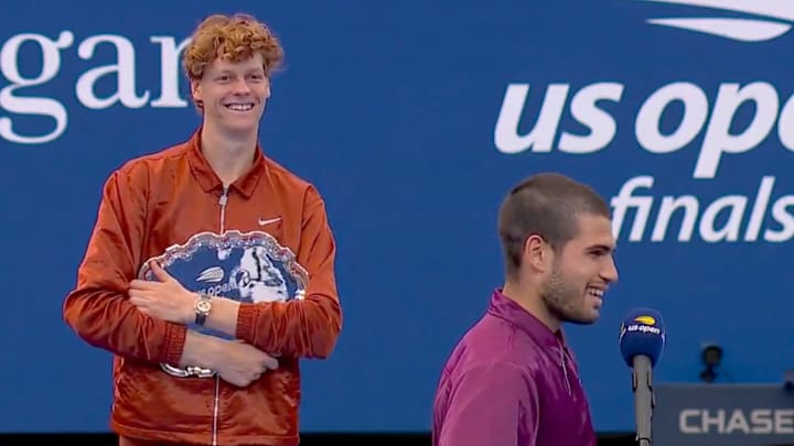 Carlos Alcaraz joked that he sees Jannik Sinner more than his family at this point.