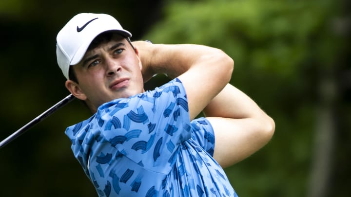 Davis Thompson got his first PGA Tour win at the John Deere Classic. Davis Thompson got his first PGA Tour win at the John Deere Classic.