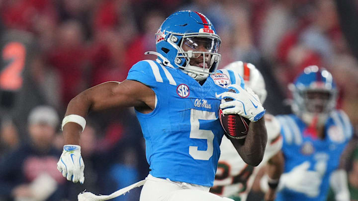 Ole Miss Rebels running back Kewan Lacy (5)