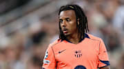 Jules Koundé, lors de Newcastle - Barça.