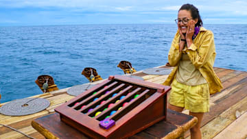 “Flipping the Win Switch” – After 20 days in the game, battle lines are drawn, and the stakes cannot be higher. The winner of a classic immunity challenge will guarantee their spot in the final seven, on SURVIVOR, Wednesday, Nov. 27 (8:00-9:30 PM, ET/PT) on the CBS Television Network, and streaming on Paramount+ (live and on-demand for Paramount+ with SHOWTIME subscribers, or on-demand for Paramount+ Essential subscribers the day after the episode airs)*. Jeff Probst serves as host and executive